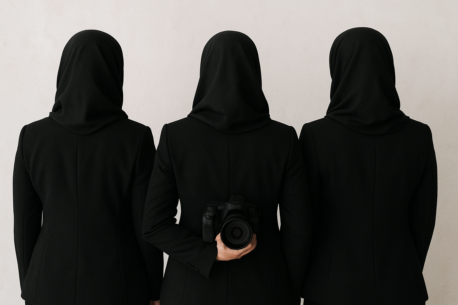 تیم و فضای کار استودیو عکاسی خادمی در حال انجام پروژه